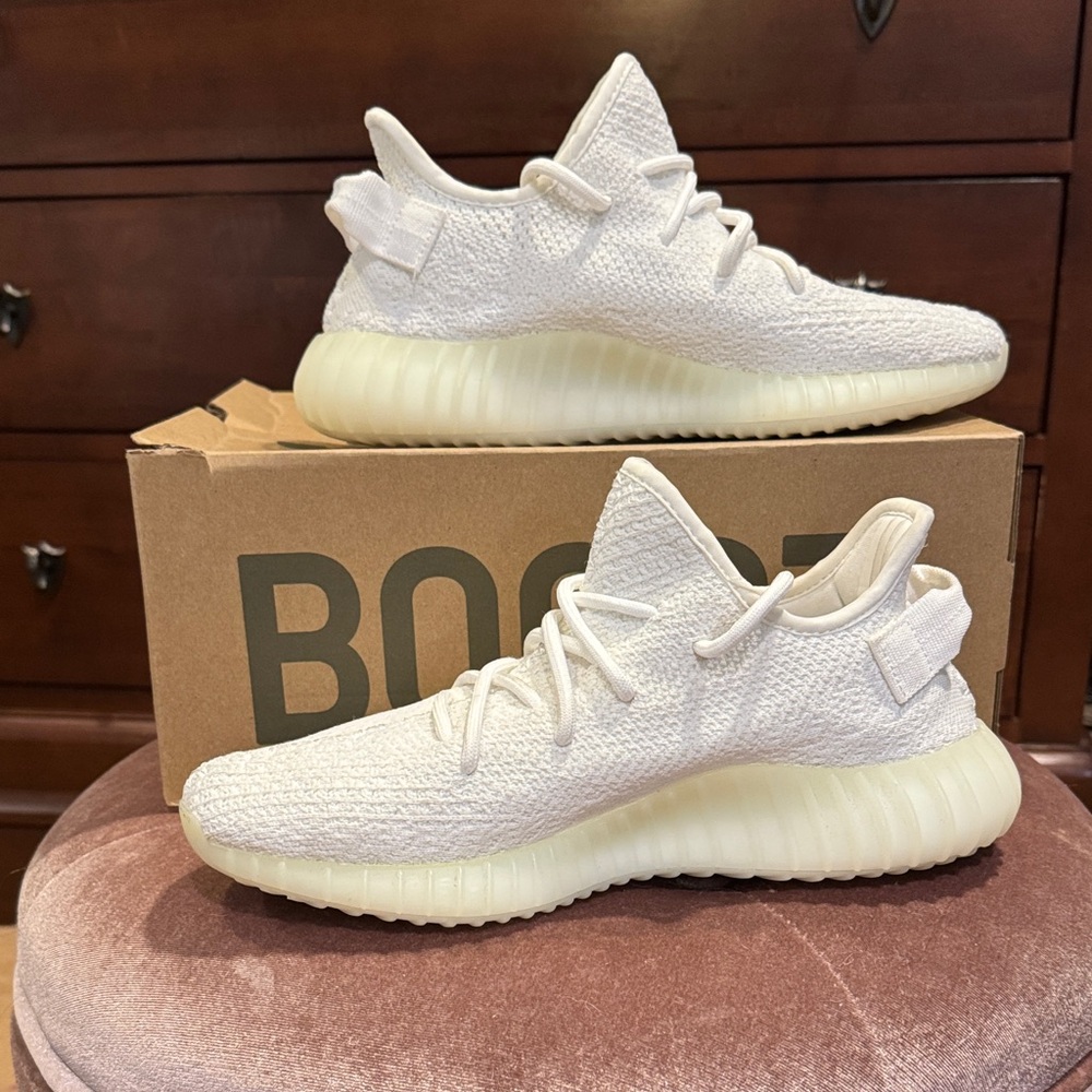 adidas Yeezy Boost 350 V2 White Sneakers